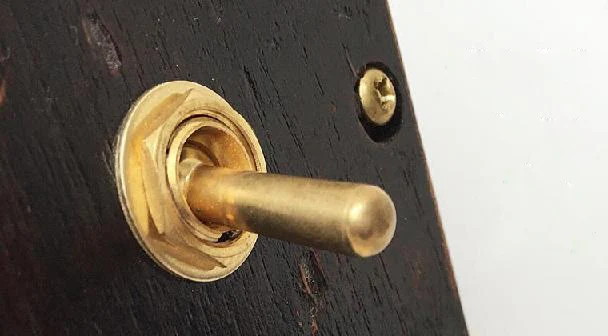 Ретро деревянный настенный выключатель с тремя режимами управления 6A 110 V 250 V|wooden