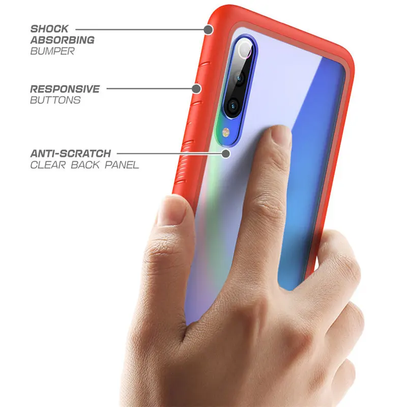 SUPCASE For Xiaomi MI 9 Case UB Style Anti-knock Premium Hybrid Ultra-Thin Protective TPU Bumper + PC Clear Cover XiaoMi Mi9 |