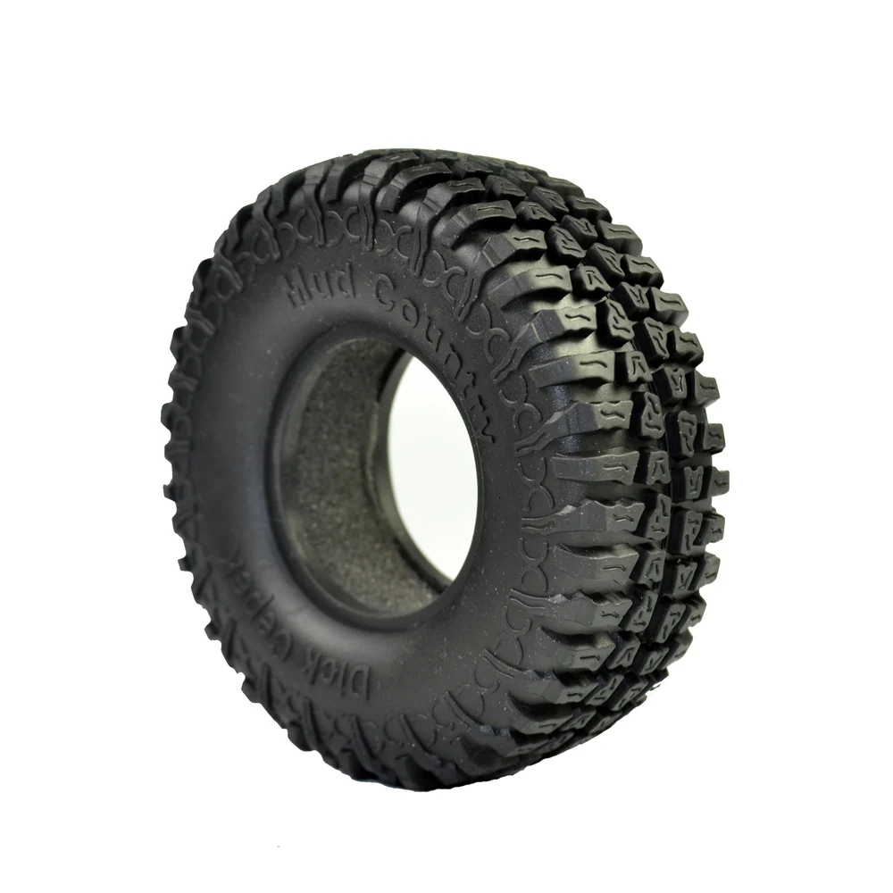 4 шт. RC 1 9 дюймов 100 мм резиновые шины для 1/10 Гусеничный D90 осевой SCX10 Tamiya по супер