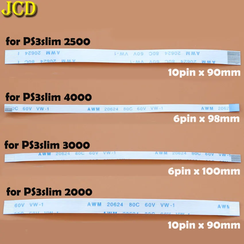 Гибкий кабель JCD для PS3 slim PS2 10pin 12pin 14pin|Запасные части| |