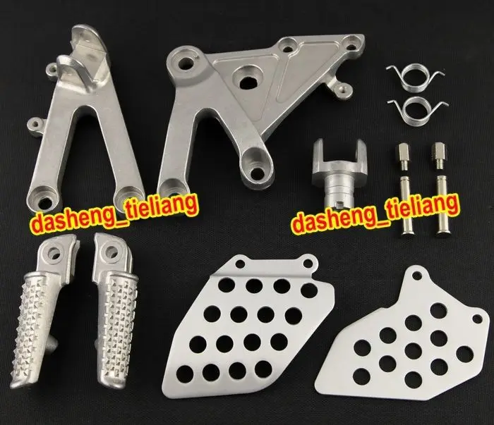 Передние Пассажирские подножки кронштейны для Honda 2003 2004 2005 2006 CBR600RR|passenger foot pegs|foot