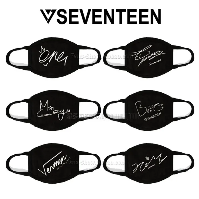 Маски с принтом Seventeen17 Vernon Wonwoo The8 Dk Mingyu Jun Dino Hoshi joшуа|mask|mask mask |