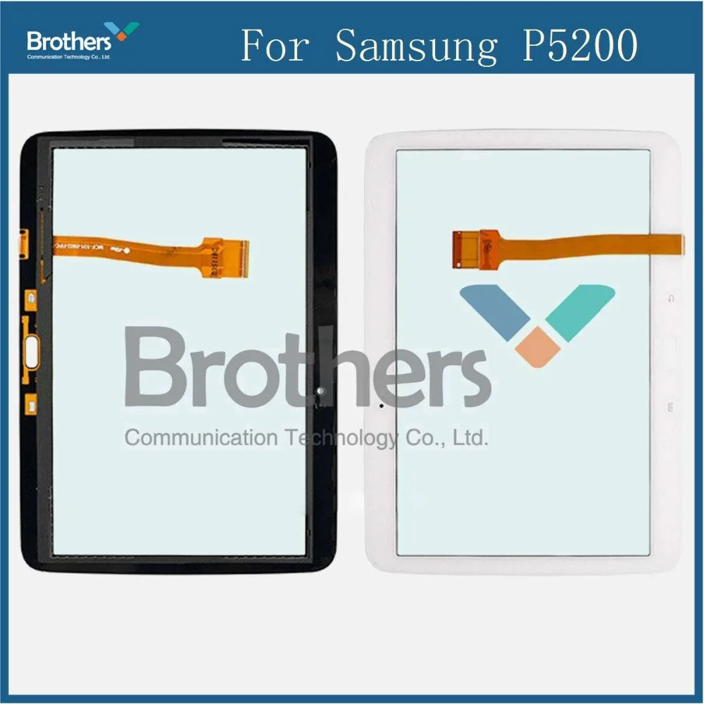 Сенсорный экран 10 1 дюйма для Samsung Galaxy Tab 3 телефон с цифровым преобразователем P5200