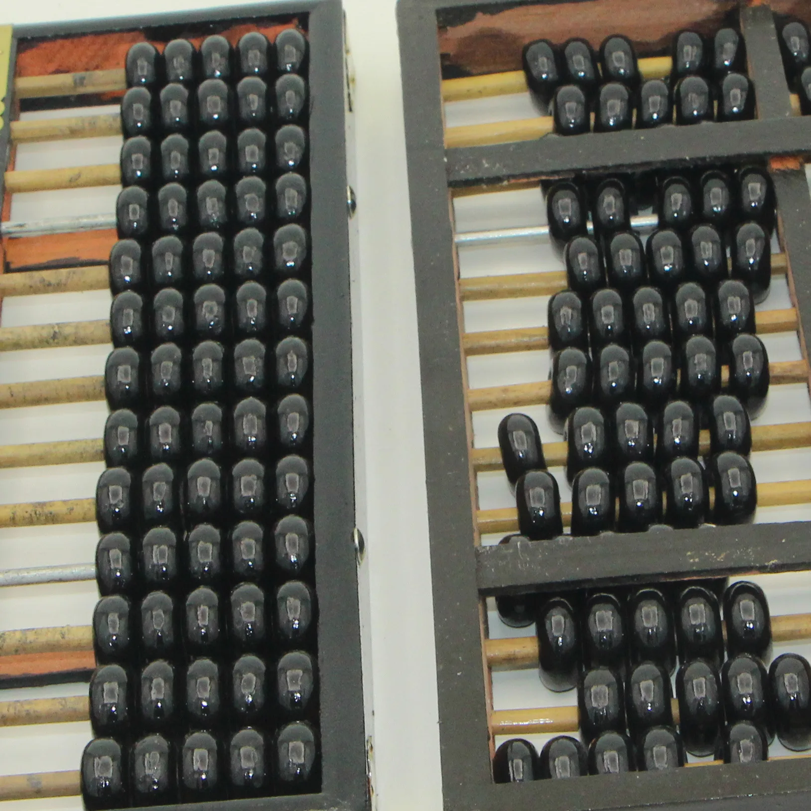 Винтажный Стиль Китайский Abacus 13 колонки деревянные счеты китайский соробан