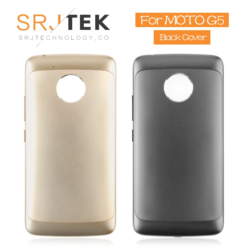 

Оригинальная задняя крышка для MOTO G5, XT1672, XT1676, батарейный отсек, запасные части, задняя панель корпуса