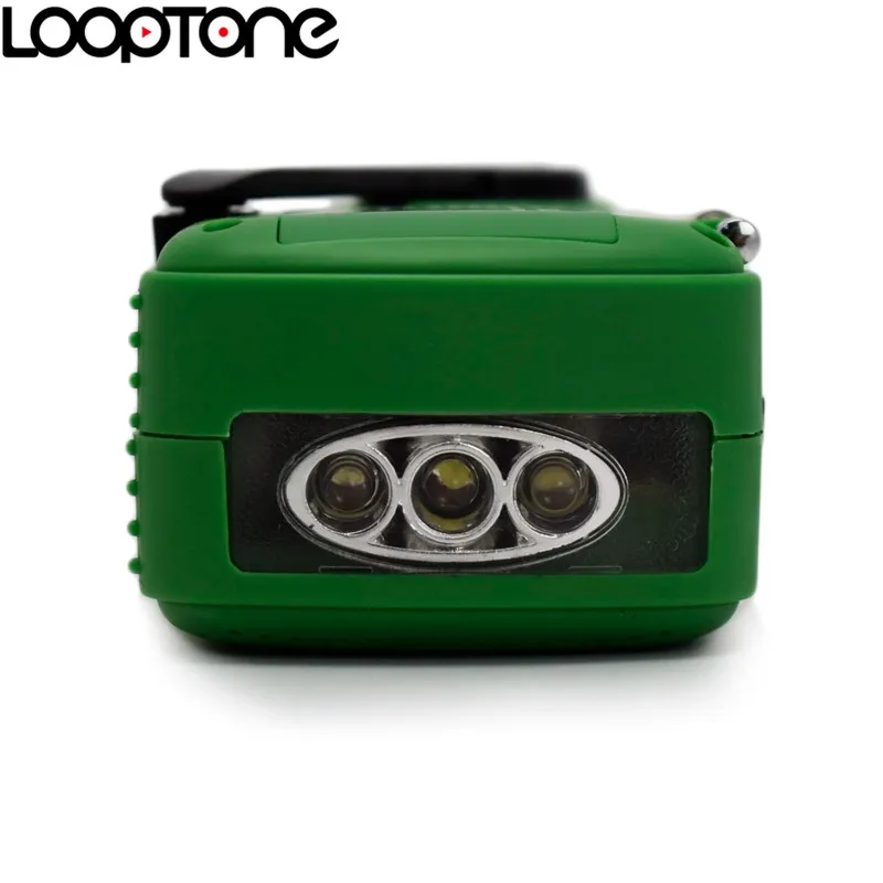 LoopTone портативный FM/AM/SW радио для наружного аварийного сгибания Динамо/Солнечная