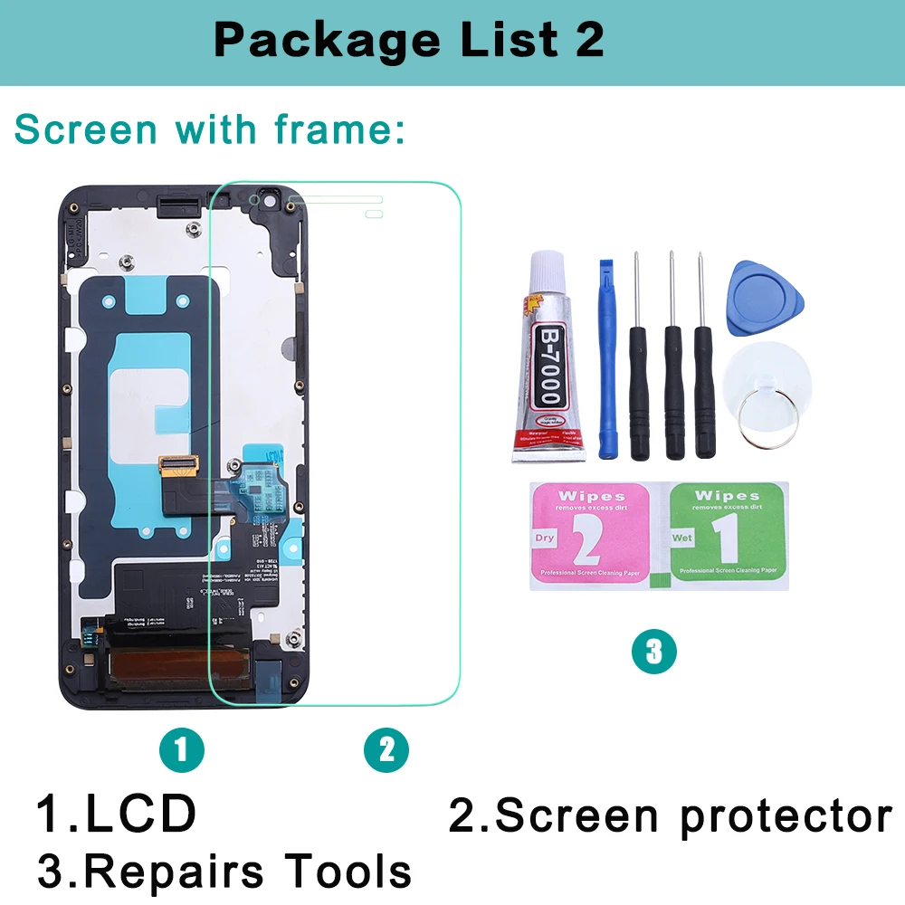 5,5 '' для LG Q6 LG-M700 M700 M700A US700 M700H M703 M700Y ЖК-дисплей дисплей+ кодирующий преобразователь сенсорного экрана в сборе с рамкой