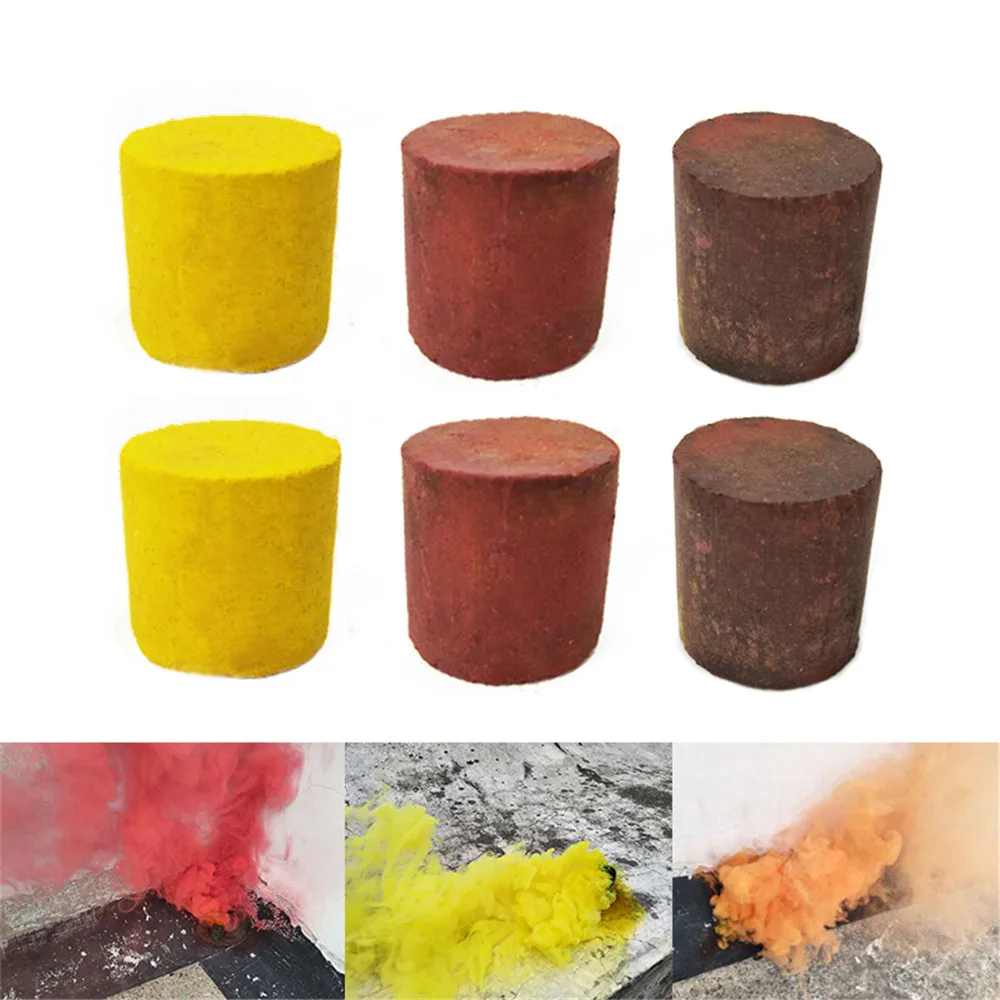 HIINST Kids Children Toy 6PC Magic Colorful Smoke Cake Pills Stress Reliever for Photography Props Interactive Crazy Fun | Игрушки и