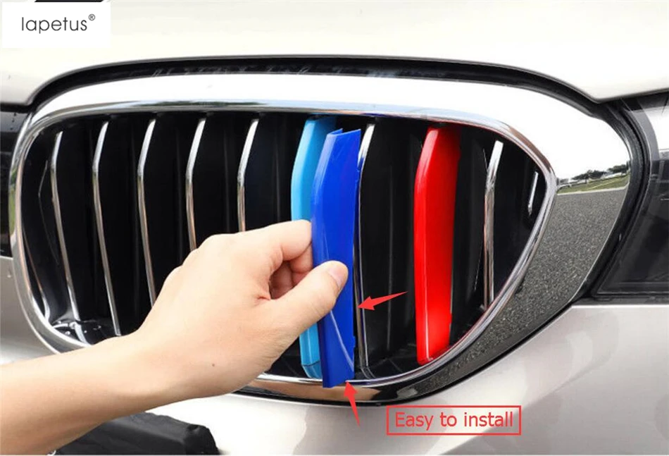 Аксессуары Lapetus для BMW 5 серии Sedan G30 530I 2017 - 2021 передняя решетка гриля красочное