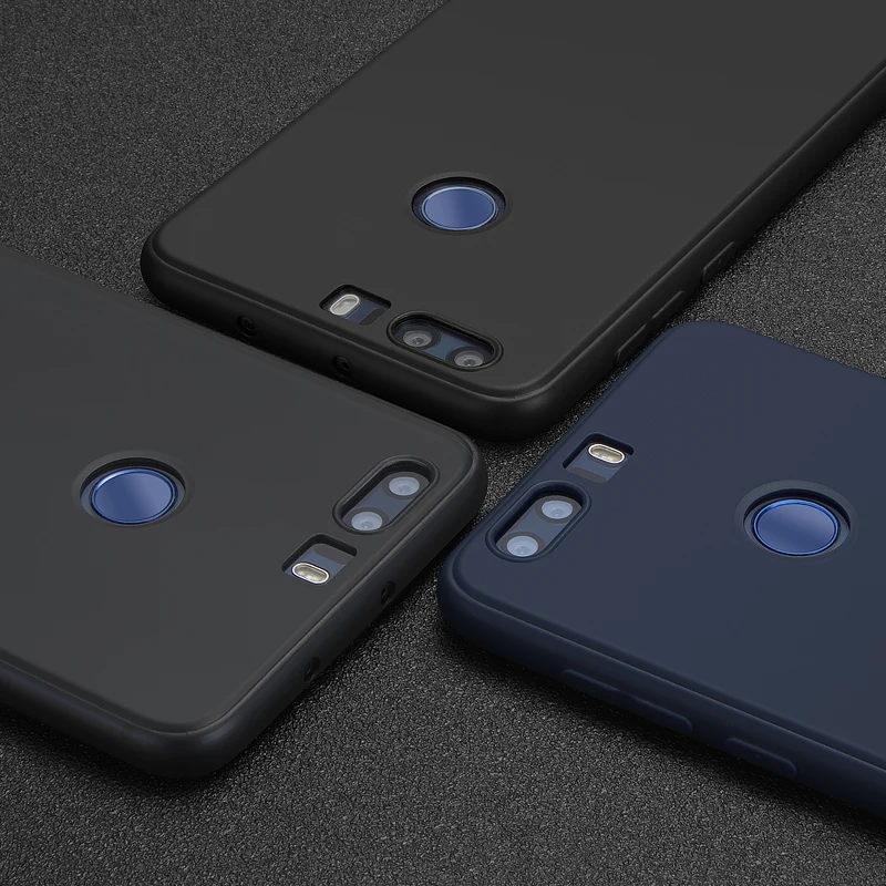 Чехол CAPSSICUM для Huawei Honor 8 / Lite/9/10 мягкий матовый чехол из ТПУ гибкая тонкая гелевая