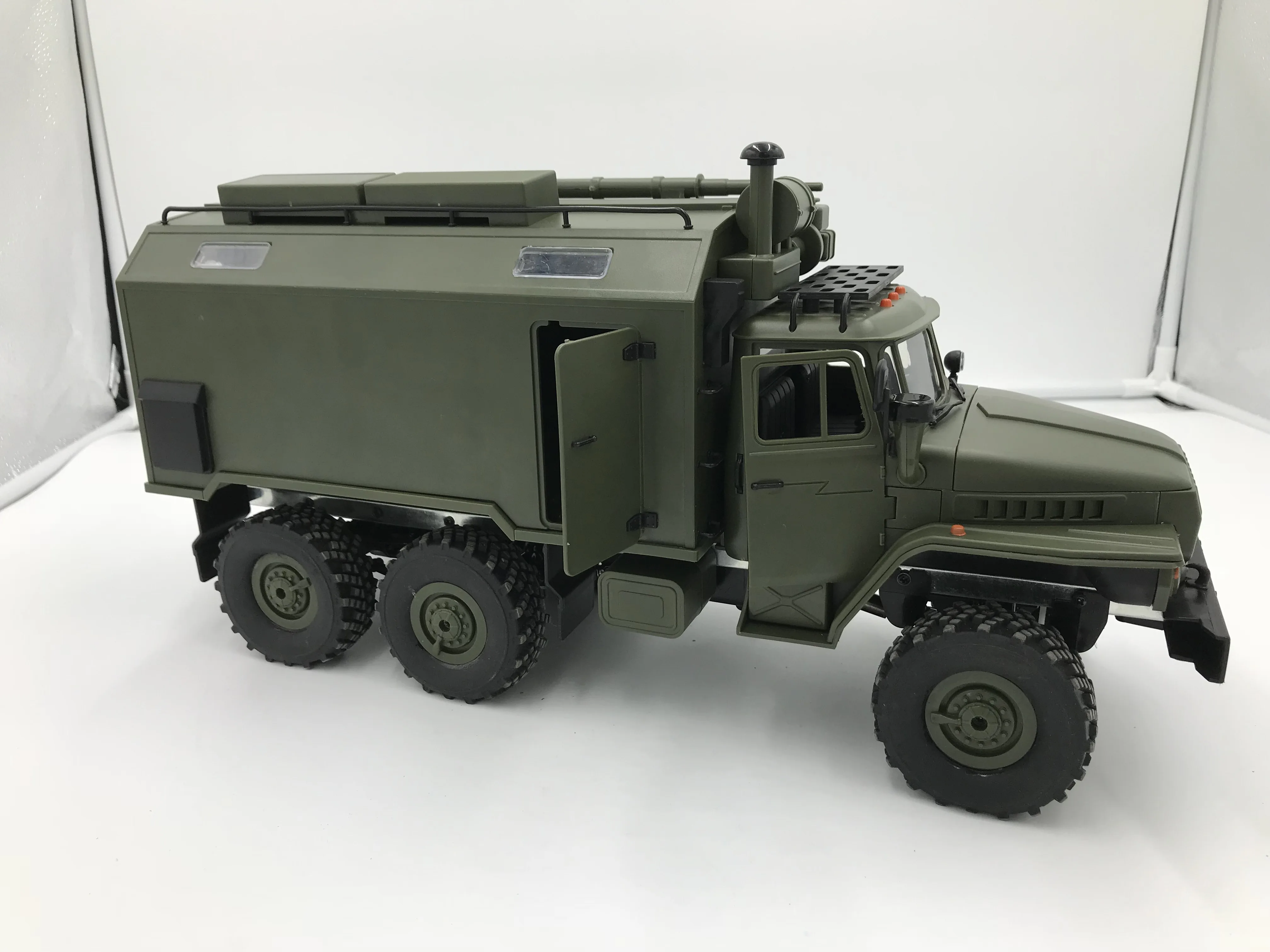 WPL b36k 1/16th Урал советский военное командование дистанционного Управление грузовик 6 колеса внедорожного автомобиля дистанционного Управление автомобиля