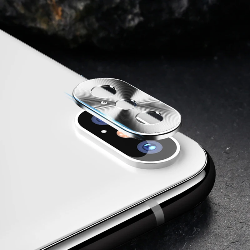 Металлическое защитное кольцо для объектива камеры iPhone 7 8 plus с защитой от царапин