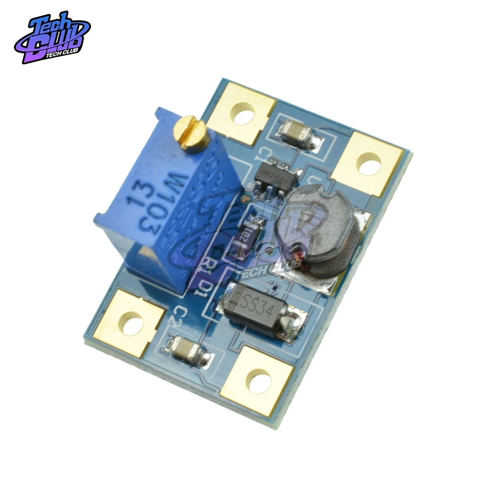SX1308 DC 2 24V постоянного тока до 28 в Step Up Регулируемый силовой модуль повышающий