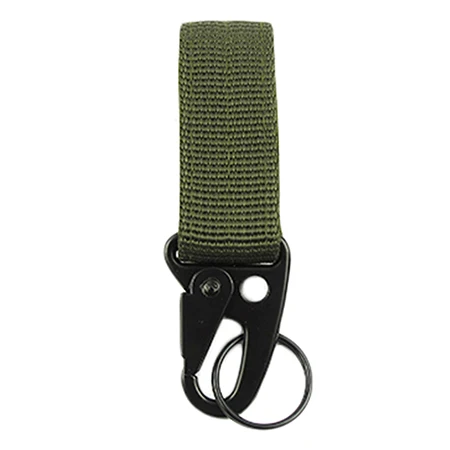 Armygreen Molle ремень лямки карабин зажим лагерь тактический в комплекте с рюкзаком дорожная сумка прикрепить застежку открытый бушкрафт повесить Quickdraw ремень - Цвет: Armygreen