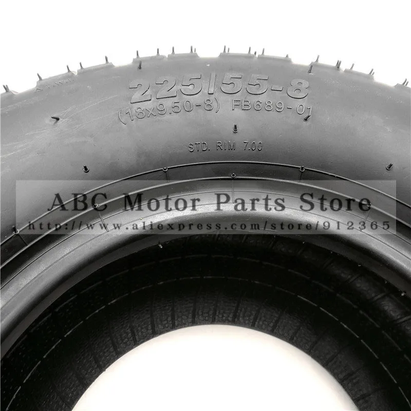 225/55-8 шины 225/40-10 шины 18x9. 50-8 передние или задние 8 дюймов 10 дюймов 6PR электрический скутер вакуумные шины для Harley китайский велосипед
