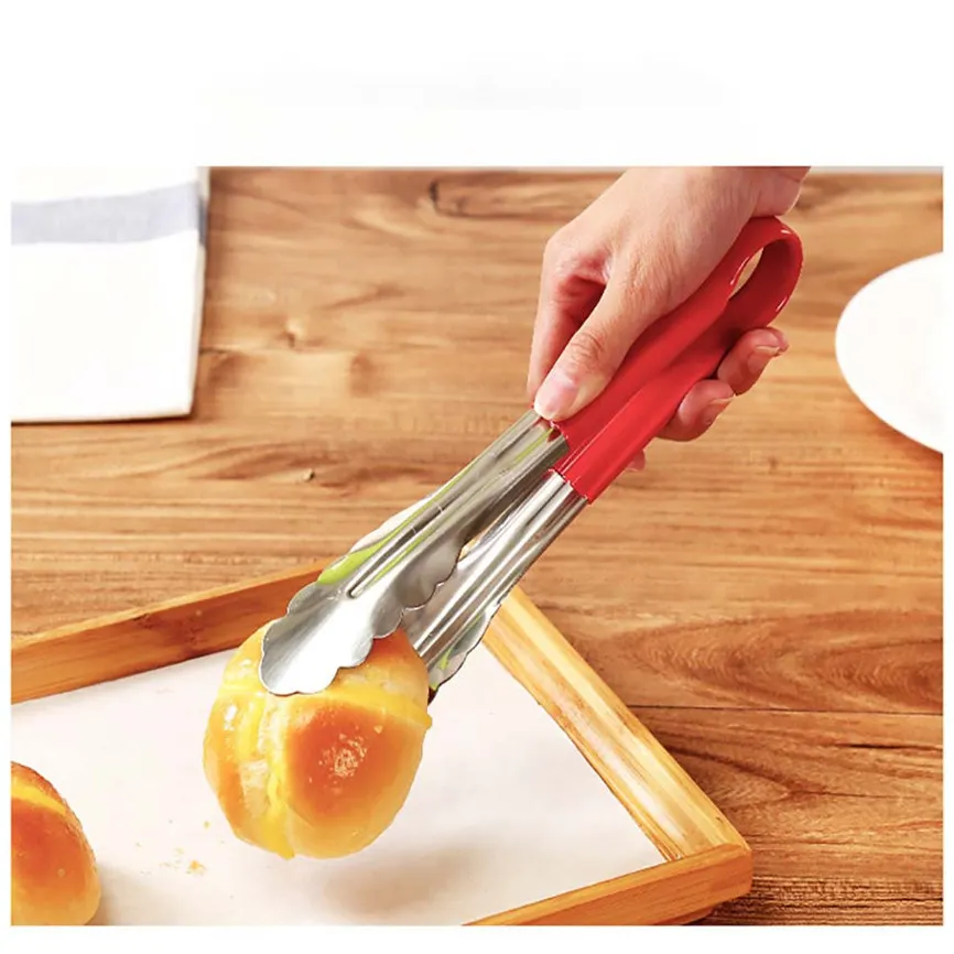 Зажим для еды из нержавеющей стали кухонный инструмент выпечки зажим хлеба