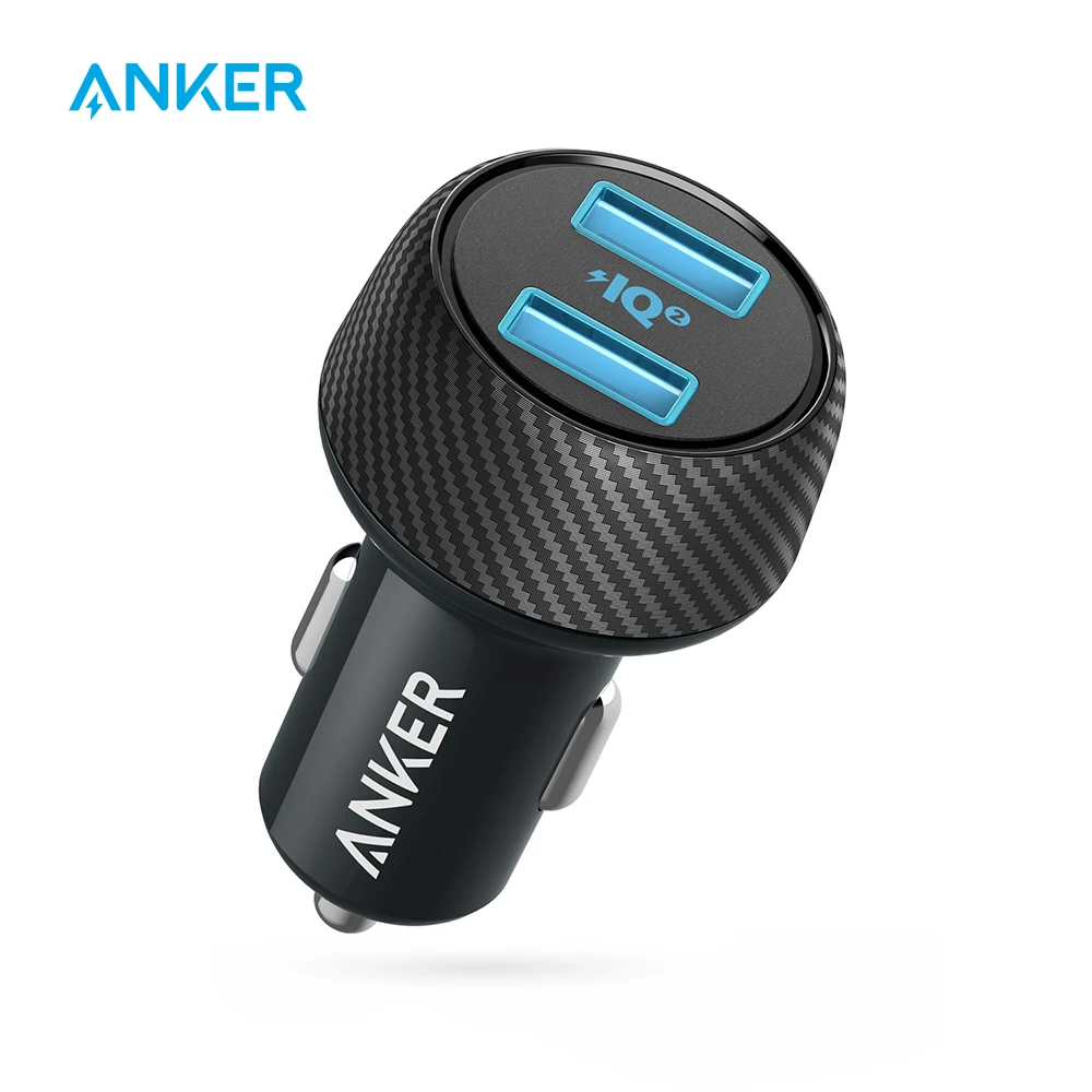 Зарядное устройство Anker с двумя USB портами 30 Вт совместимо устройствами быстрой