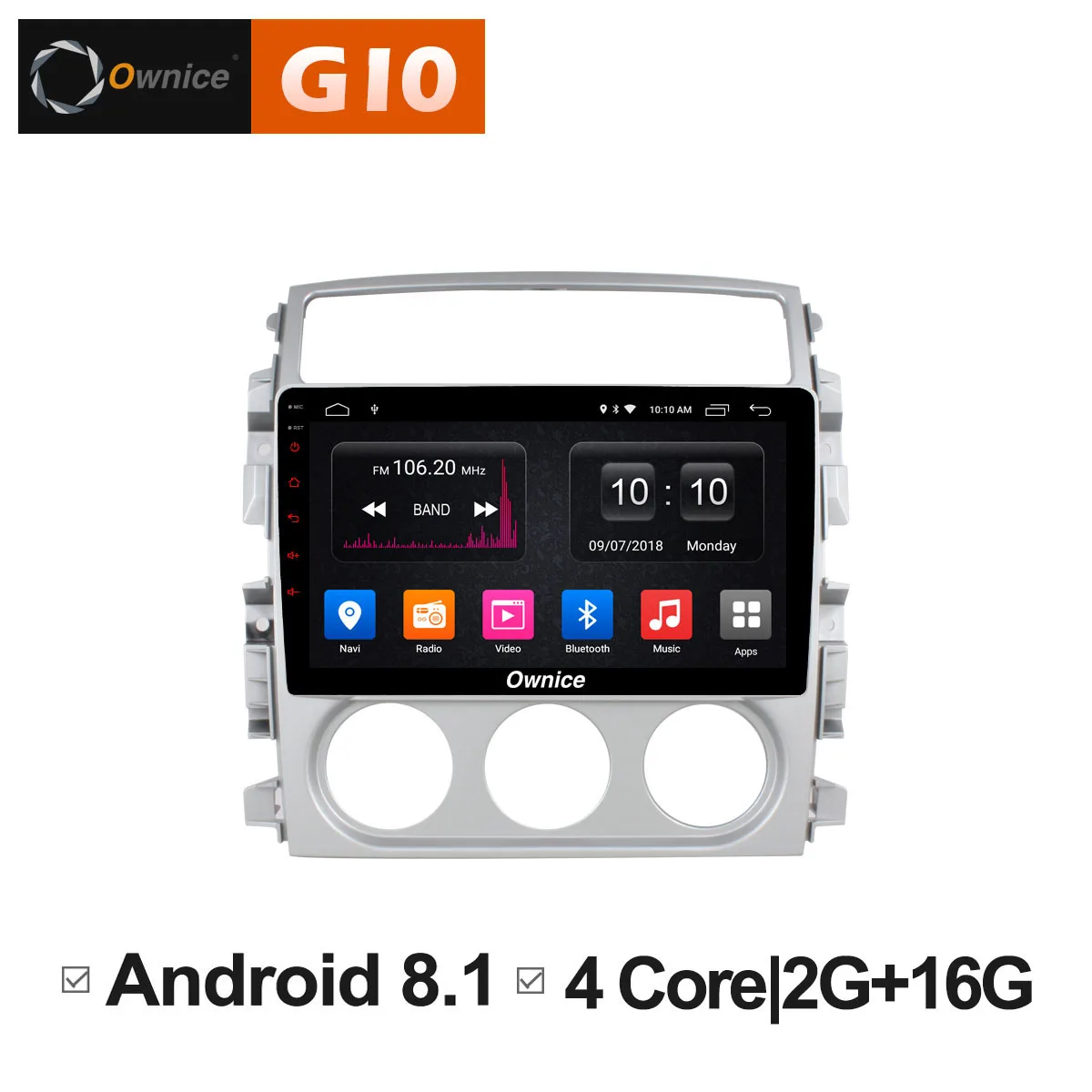 Ownice C500 + G10 Octa Core 2 Гб 32 ГБ Android 8 1 автомобильный dvd стерео проигрыватель для Suzuki Liana