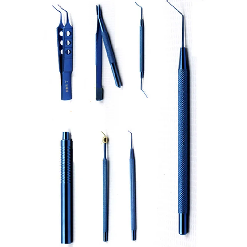 

21pcs/ SET Cataract Surgery Instruments Ophthalmic Surgical Instruments Set Sataract Set