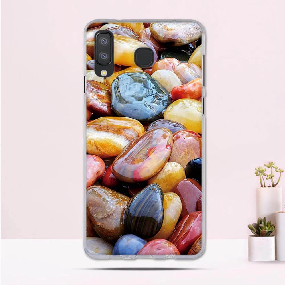 Мягкий чехол из ТПУ для Samsung Galaxy A8 Звездный силиконовая задняя крышка A9 6 3 дюйма