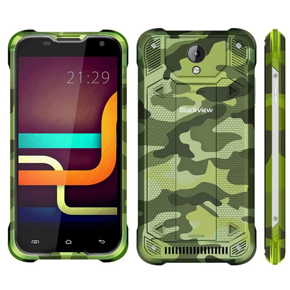 Blackview BV5000 смартфон 4 г LTE 5.0 дюймов 2 ГБ + 16 MTK6735P 1.0 ГГц ядра Android 5.1 8MP 4700 мАч