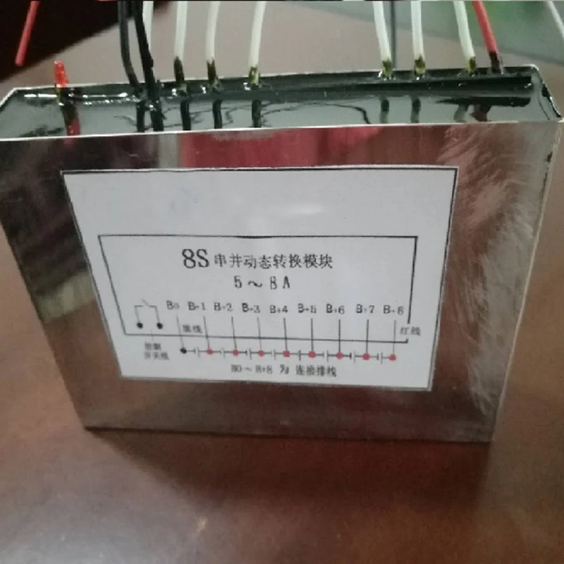 5A-8A баланс тока 6S 7S 8S литиевая батарея активный балансир Li-ion Lipo Lifepo4 ионный эквалайзер динамическое преобразование BMS плата