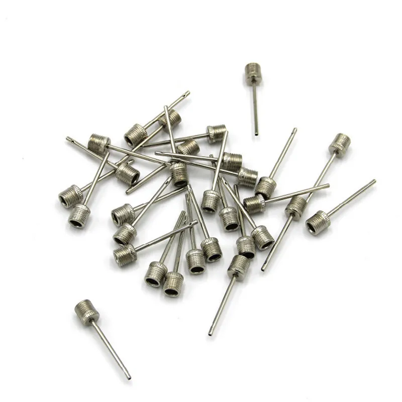 Металлический насос с иглой мяч Pin баскетбол футбол волейбол газовая игла