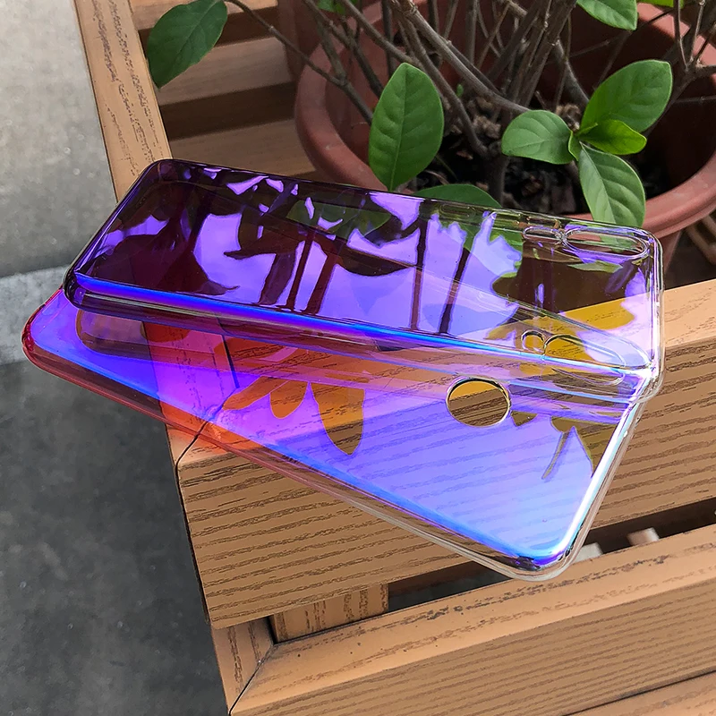 Чехол AmzBoon для Huawei P20Pro Роскошный прозрачный чехол с градиентом цвета Авроры P20 Lite