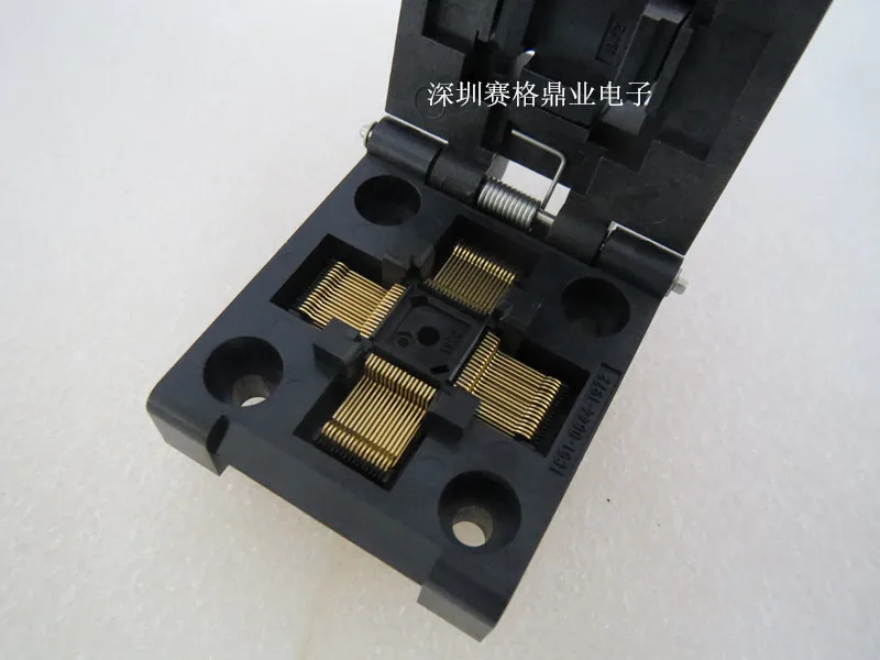 IC51 0644 1972 QFP64 TQFP64 0 4 мм испытательный стенд с выгорающей розеткой позолоченным
