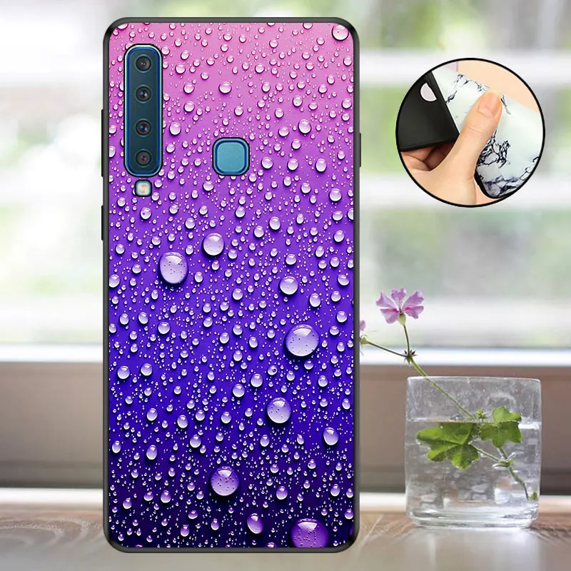 Чехол для samsung Galaxy A50, черный матовый чехол для samsung A50, силиконовый чехол ТПУ для телефона Galaxy A 50 A505F Capa - Цвет: ZYD