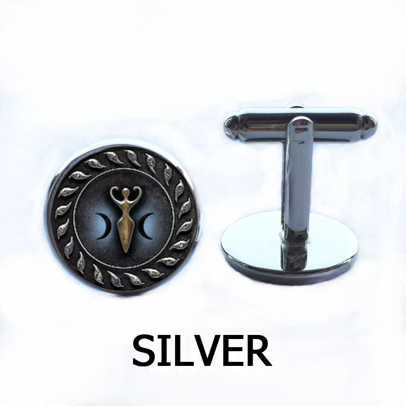 1 шт Тройная Луна ювелирные изделия для богини стекло кабошон ожерелье |