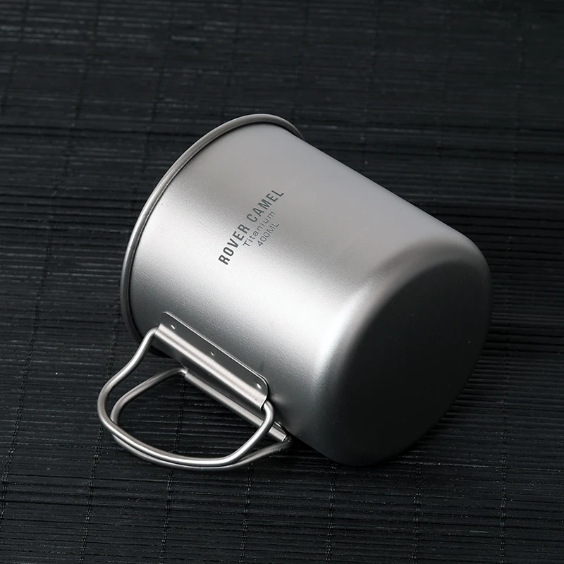 Rover Camel уличные титановые кружки для воды со складными ручками посуда напитков