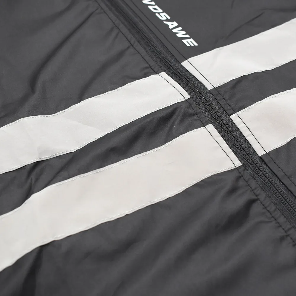 WOSAWE Светоотражающая велосипедная Мужская и Женская ветровка водонепроницаемая