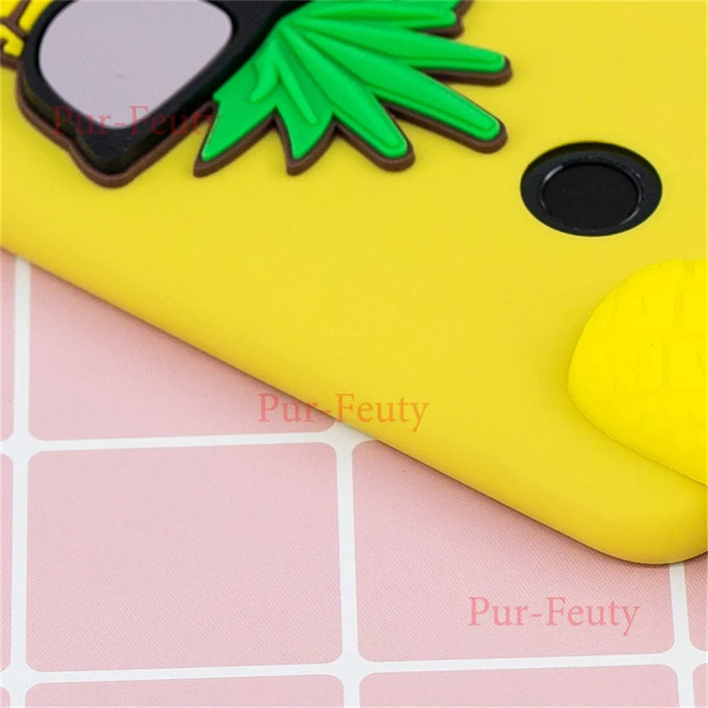 Чехол для huawei P Smart POT LX1 LX1AF LX3 милый 3D мороженое Единорог панда кактус фрукты мягкий Силиконовый ТПУ для Honor 10 Lite