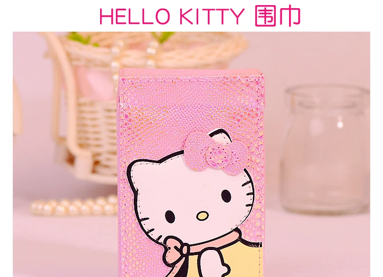 Hello kitty оригинальность ультратонкий прекрасный мультфильм красивый портативный портсигар контейнер табачный мешочек
