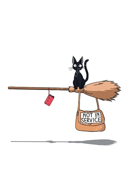 Kiki's Delivery Service Comics Hayao Miyazaki Аниме Холст Картины винтажные крафт постеры покрытые