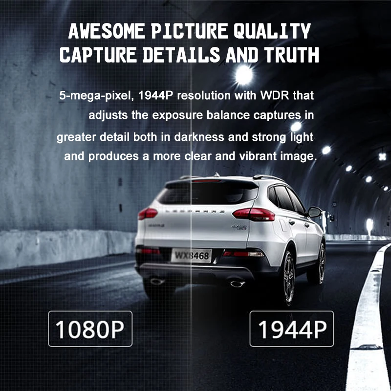 Видеорегистратор 70mai Dash Cam Pro 1944P GPS ADAS Wi Fi голосовое управление 24 часовой
