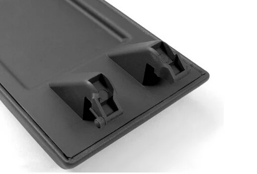 Чер кожа Центральной Консоли Подлокотник обложки Caps ж/защелка для губ 99-04 Volkswagen VW