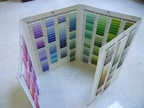 Магазин с фабрики 447 книга картой цветов бесплатная доставка вышивка крестиком