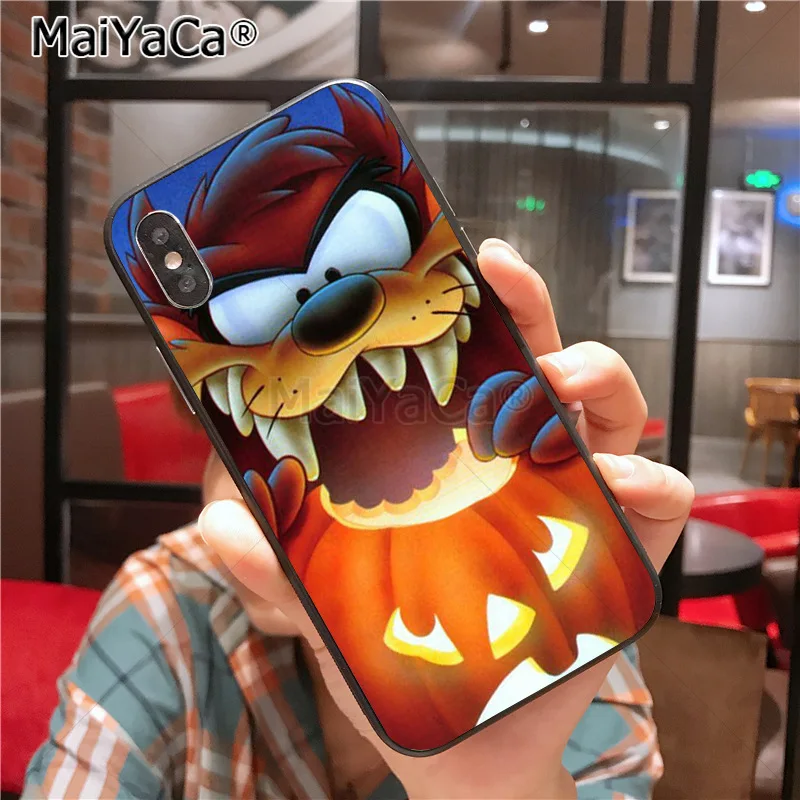 MaiYaCa Looney ttes Tasmanian Devil Taz чехол для телефона для iphone 11 Pro X 8 7 6 6S Plus 5 5S SE cass