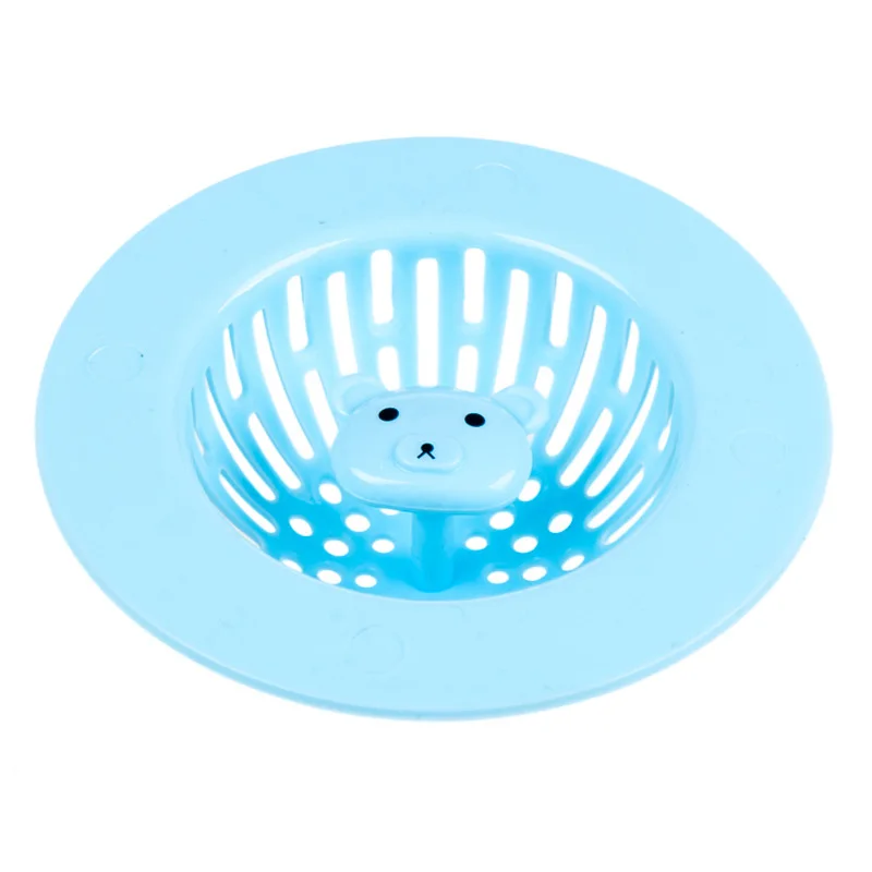 sky blue 2 шт./компл. Colanders пробка Кухонные гаджеты аксессуары Outfall сливная сетка для стока раковины фильтр для душа Ловец волос - Цвет: sky blue