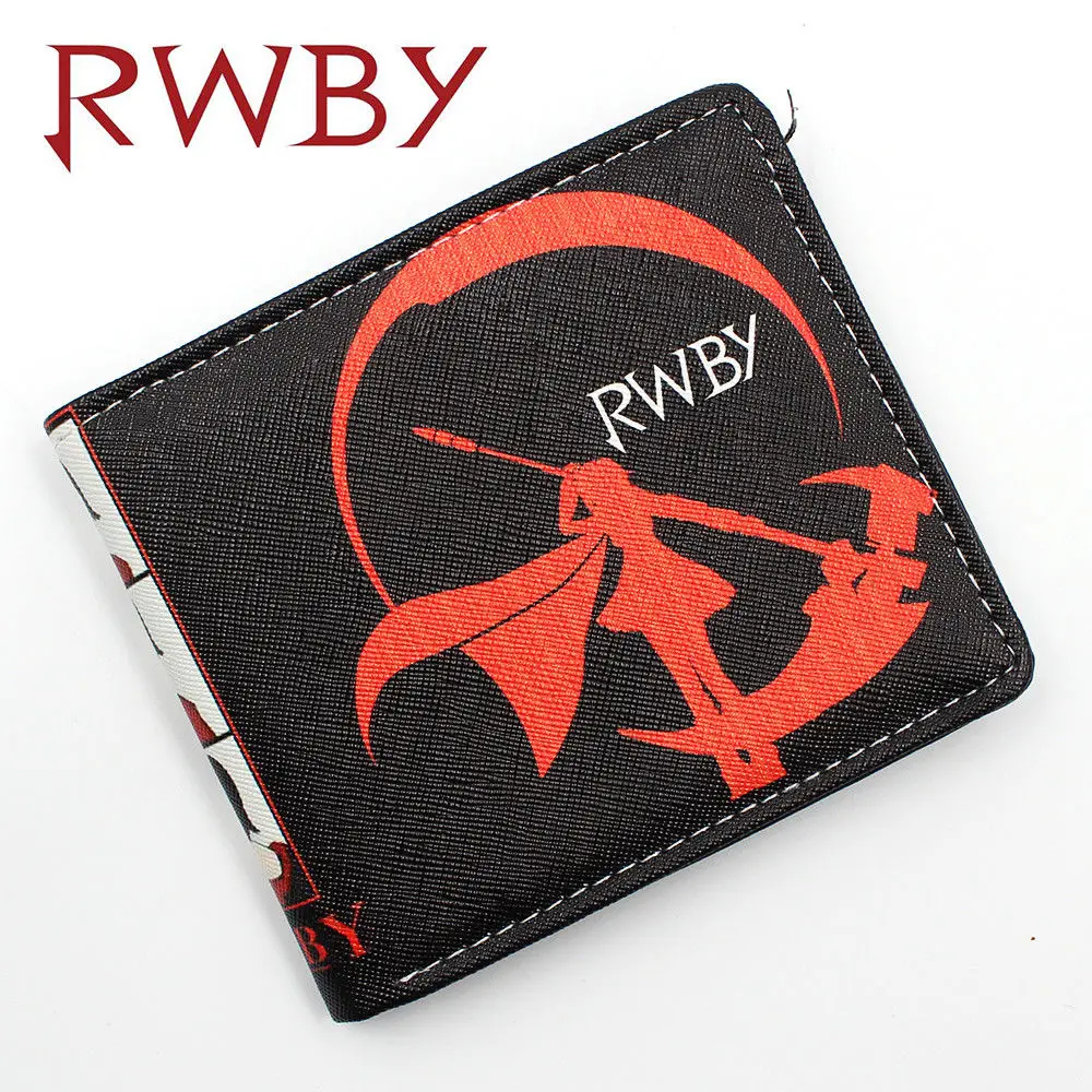 Модный красный женский Аниме RWBY рубиновый розовый кошелек держатель для карт
