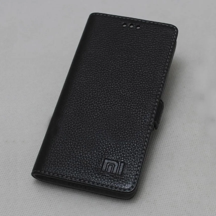 Чехол для Xiaomi MI Mix 3 из натуральной кожи с откидной крышкой и подставкой кожаный