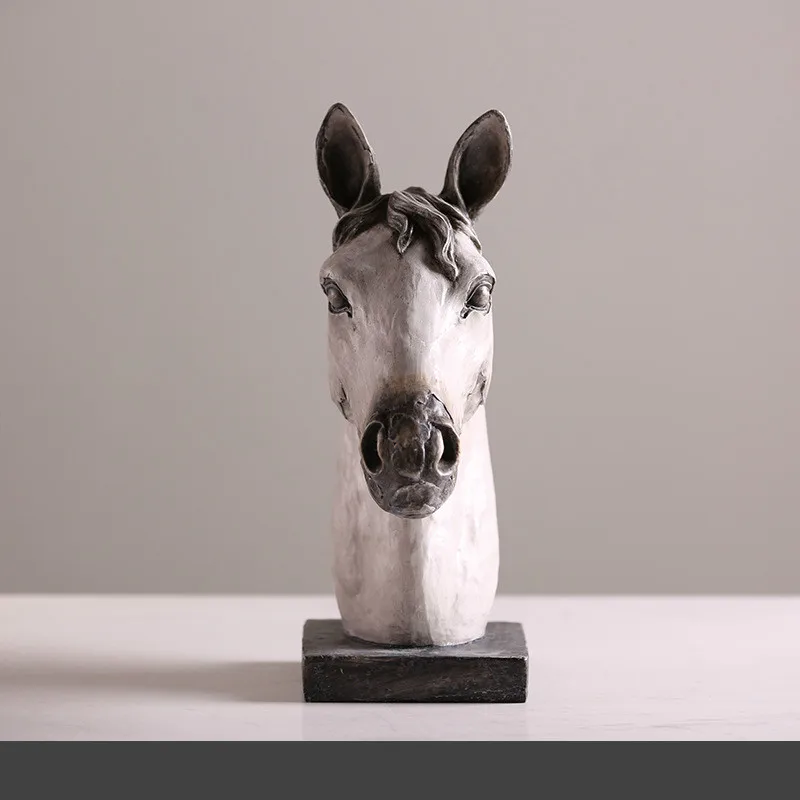 2017 Новый европейский стиль старых собак может бюст украшение из смолы голова