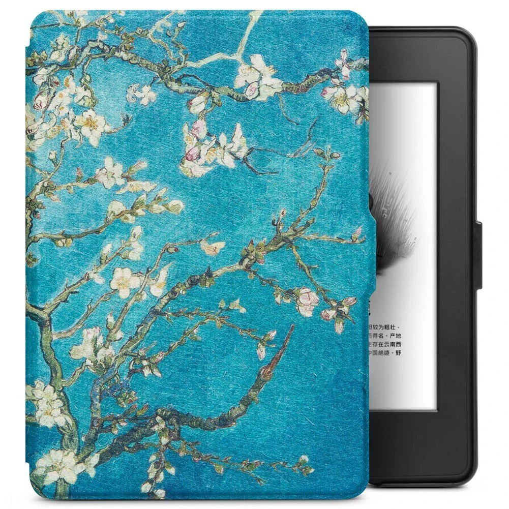 Сливовый Маленький принц Авто сон/Пробуждение защитный чехол для Kindle Paperwhite