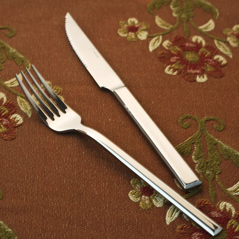 16 шт. набор столовых приборов из нержавеющей стали|stainless steel dinnerware set|dinnerware setknife fork