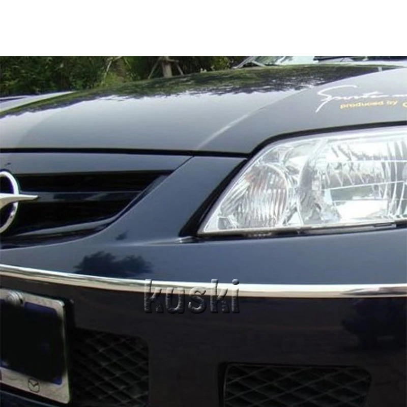 Автомобильная хромированная декоративная наклейка 6 8 10 15 20 22 25 30 мм для Renault Duster