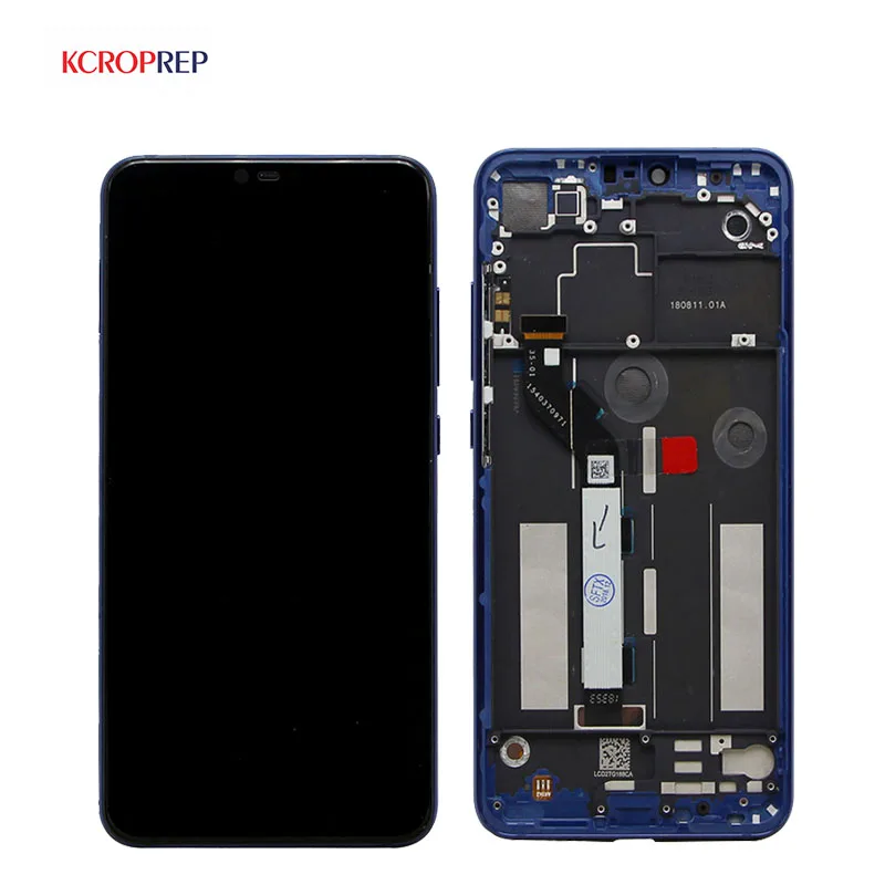 Xiao mi 8 Lite ЖК-дисплей сенсорный экран дигитайзер с рамкой в сборе Замена Xiao mi 8 Lite ЖК Youth 8X mi 8 Lite ЖК