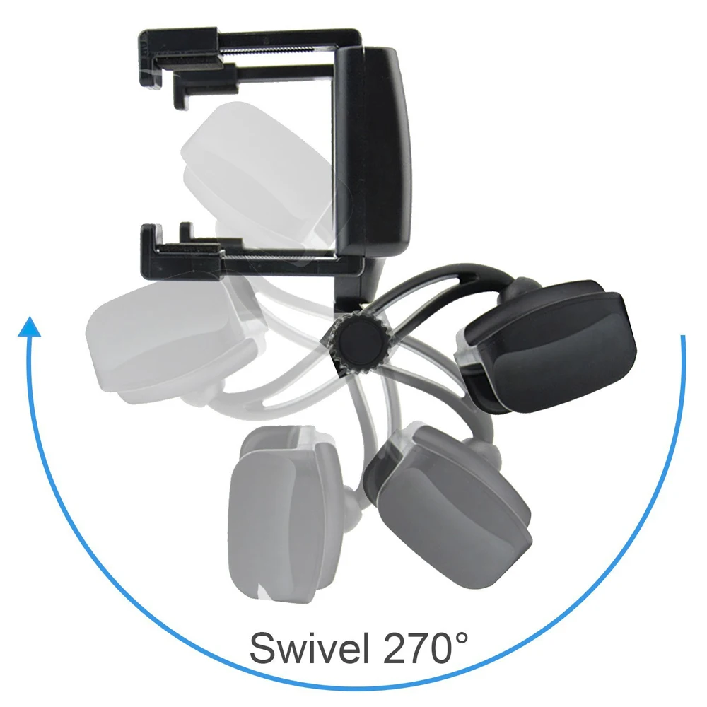 JKING Universal Car Phone Holder Mount Bracket Stand 360 Degree Rotation Rearview Mirror For Smart Mobile Cellphone Safe | Мобильные