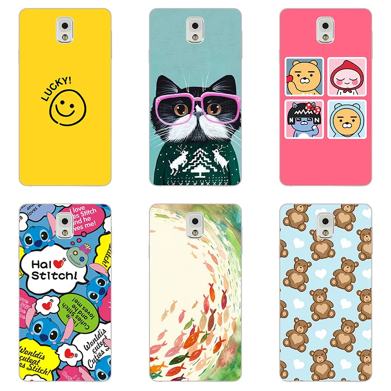 Для samsung Galaxy Note 3 N9006 N9005 чехол твердый пластиковый на заднюю панель Coque s